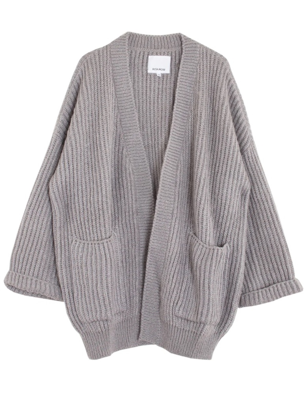 Rita Row Grey Bruno Cardigan oversized mohair gray chunky soft extra small‎ - Picture 3 of 10